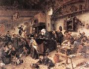 Jan Steen The Village School Spain oil painting reproduction